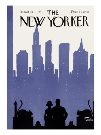 The New Yorker Cover - March 21, 1925 by Carl Fornaro Pricing Limited Edition Print image