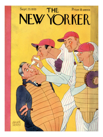 The New Yorker Cover - September 23, 1933 by Abner Dean Pricing Limited Edition Print image