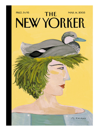 The New Yorker Cover - March 14, 2005 by Maira Kalman Pricing Limited Edition Print image