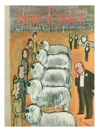 The New Yorker Cover - February 14, 1948 by Abe Birnbaum Pricing Limited Edition Print image