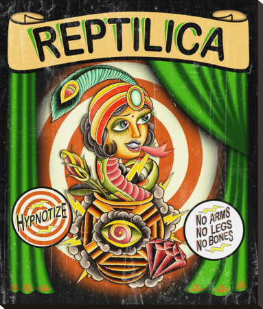 Reptilica by Andre Perales Pricing Limited Edition Print image