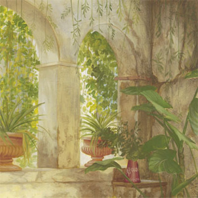 Arched Veranda by Miguel Valle Pricing Limited Edition Print image