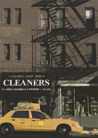 Taxi And Cleaners by Nelson Figueredo Pricing Limited Edition Print image