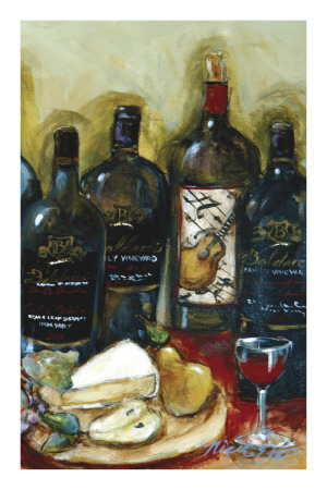 Wine Tasting Panel Iii by Nicole Etienne Pricing Limited Edition Print image