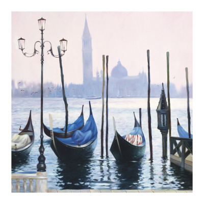 Gondolas by A. Vakhtang Pricing Limited Edition Print image