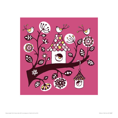 Birdhouses by Ruth Green Pricing Limited Edition Print image