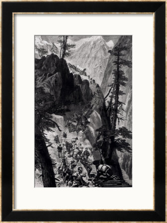 Newly Discovered Mines In The Rocky Mountains, From Frank Leslie's Illustrated Newspaper, 1879 by E. Jump Pricing Limited Edition Print image