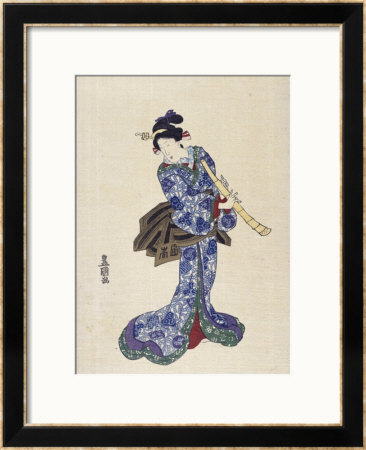Shakuhachi by Toyokuni Pricing Limited Edition Print image