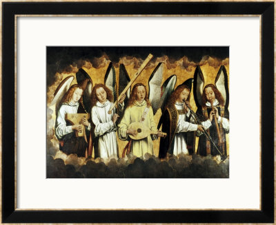 Choir Of Angels by Hans Memling Pricing Limited Edition Print image