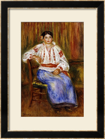 Young Romanian, 1914 by Pierre-Auguste Renoir Pricing Limited Edition Print image