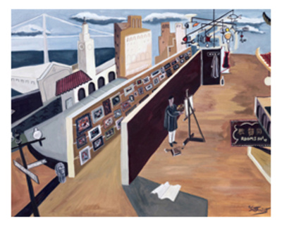 San Francisco Outdoor Art Exhibit, 1941 by Angelo A Sottosani Pricing Limited Edition Print image