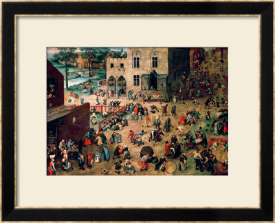 Children's Games (Kinderspiele), 1560 by Pieter Bruegel The Elder Pricing Limited Edition Print image