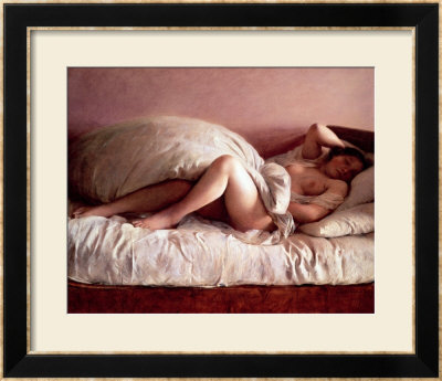 Sleeping Woman, 1849 by Johann Baptist Reiter Pricing Limited Edition Print image