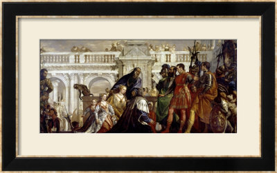 Family Of Darius Before Alexander The Great (356-323 Bc) by Paolo Veronese Pricing Limited Edition Print image