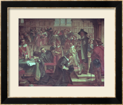 Attempted Arrest Of 5 Members Of The House Of Commons By Charles I, 1642, 1868 by Charles West Cope Pricing Limited Edition Print image