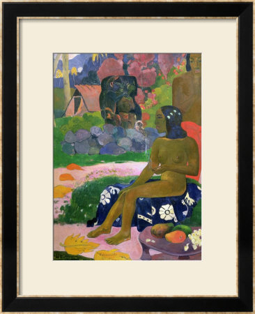 Vairaumati Tei Oa (Her Name Is Vairaumati), 1892 by Paul Gauguin Pricing Limited Edition Print image
