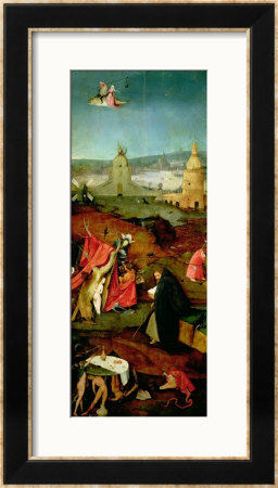 Temptation Of St. Anthony (Right Hand Panel) by Hieronymus Bosch Pricing Limited Edition Print image