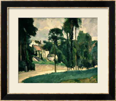 The Road At Pontoise, 1875 by Paul Cézanne Pricing Limited Edition Print image