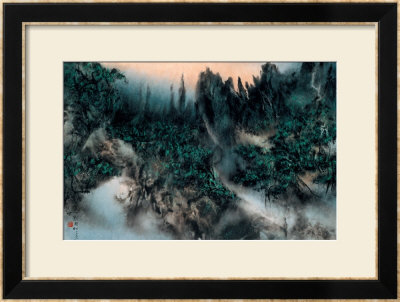 Journey To The Yellow Mountain by Guosong Liu Pricing Limited Edition Print image