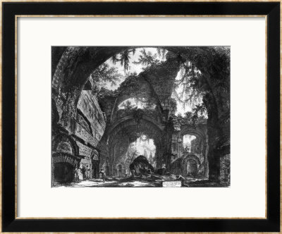 Ruined Gallery Of The Villa Adriana At Tivoli by Giovanni Battista Piranesi Pricing Limited Edition Print image