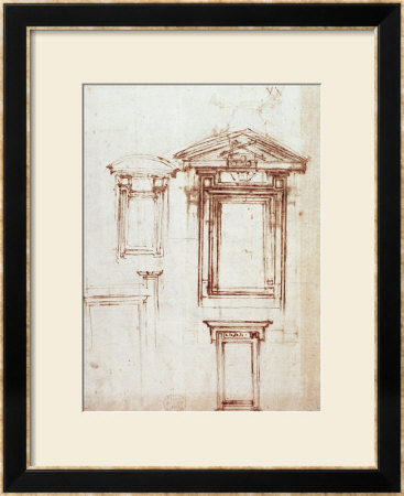 Study For A Window by Michelangelo Buonarroti Pricing Limited Edition Print image