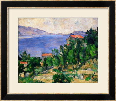 View Of Mount Mareseilleveyre And The Isle Of Maire, Circa 1882-85 by Paul Cézanne Pricing Limited Edition Print image