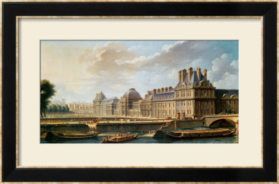 The Palace And Garden Of The Tuileries, 1757 by Nicolas Raguenet Pricing Limited Edition Print image