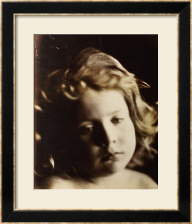 Portrait Of A Child, Circa 1866 by Julia Margaret Cameron Pricing Limited Edition Print image