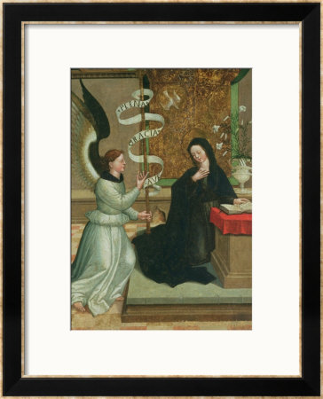 The Annunciation by Juan De Borgona Pricing Limited Edition Print image