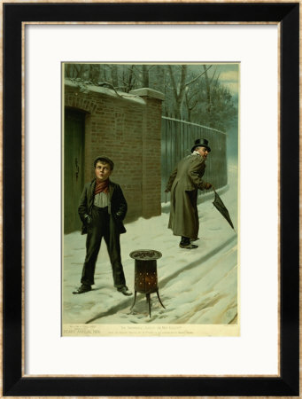 The Snowball, Guilty Or Not Guilty, From The Pears Annual, Christmas, 1906 by H. Pittard Pricing Limited Edition Print image