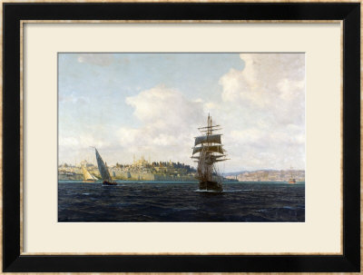 A View Of Constantinople by Michael Zeno Diemer Pricing Limited Edition Print image