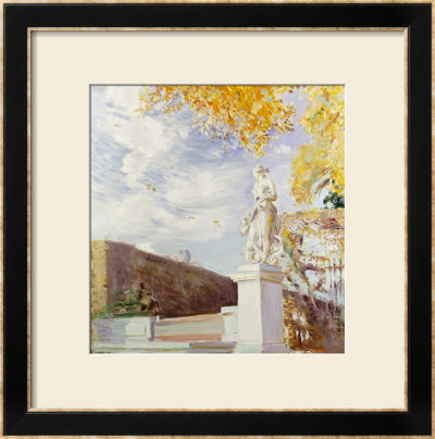 A Statue Of Venus In The Garden Of Versailles, 1896 by Paul Cesar Helleu Pricing Limited Edition Print image