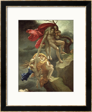The Flood, Circa 1806 by Anne-Louis Girodet De Roussy-Trioson Pricing Limited Edition Print image