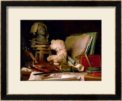 The Attributes Of The Arts, 1769 by Anne Vallayer-Coster Pricing Limited Edition Print image