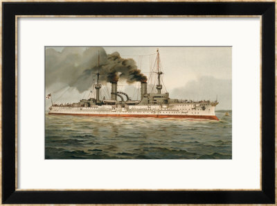 S.M. Grosse Kreuzer Furst Bismarck Circa 1899 by H. Graf Pricing Limited Edition Print image