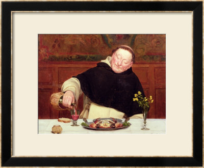 The Monk's Repast by Walter Dendy Sadler Pricing Limited Edition Print image