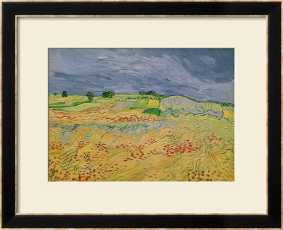 Plain At Auvers, 1890 by Vincent Van Gogh Pricing Limited Edition Print image