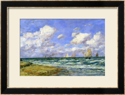 Marine Scene, 1894 by Eugene Boudin Pricing Limited Edition Print image