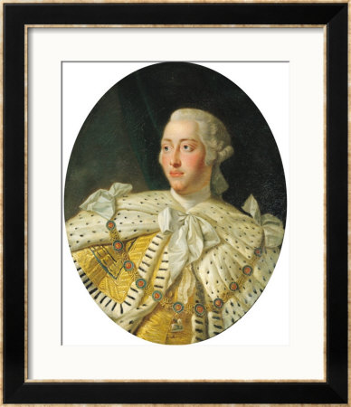 Portrait Of King George Iii (1738-1820) After 1760 by Allan Ramsay Pricing Limited Edition Print image