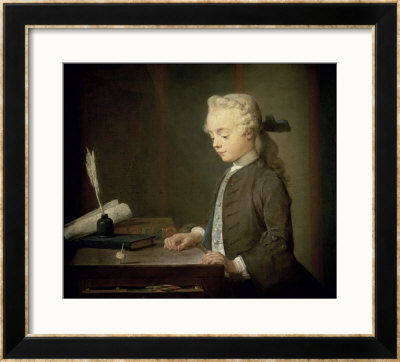 The Boy With A Spinning Top by Jean-Baptiste Simeon Chardin Pricing Limited Edition Print image