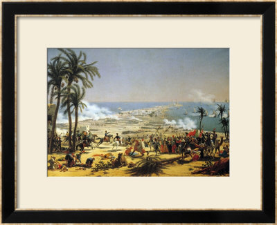 The Battle Of Aboukir, 25Th July 1799 by Louis Lejeune Pricing Limited Edition Print image