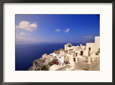 Santorini, Greece by Walter Bibikow Pricing Limited Edition Print image