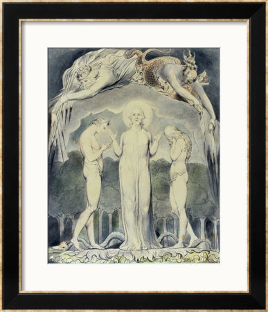 The Judgement Of Adam And Eve: So Judged He Man by William Blake Pricing Limited Edition Print image