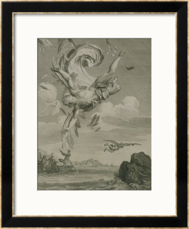 The Fall Of Icarus, 1731 by Bernard Picart Pricing Limited Edition Print image
