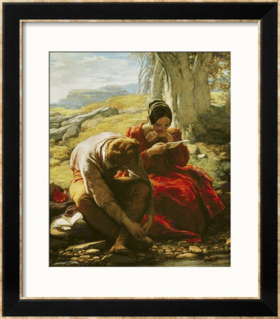 The Sonnet, 1839 by William Mulready Pricing Limited Edition Print image