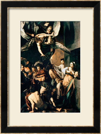 The Seven Works Of Mercy, 1607 by Caravaggio Pricing Limited Edition Print image