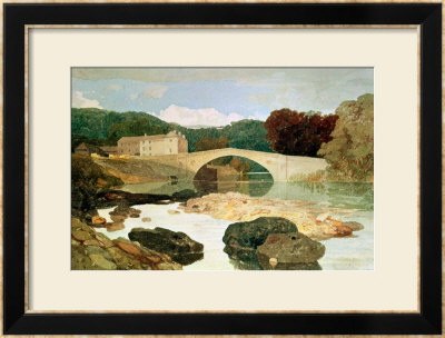 Greta Bridge, Durham by John Sell Cotman Pricing Limited Edition Print image