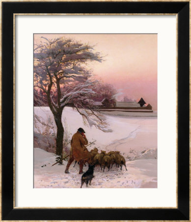 And Dick The Shepherd Blows His Nail, 1886 by Edward Frederick Brewtnall Pricing Limited Edition Print image