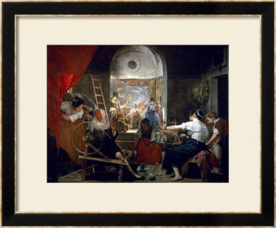 The Spinners, Or The Fable Of Arachne, 1657 by Diego Velazquez Pricing Limited Edition Print image