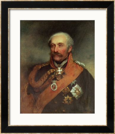 Field Marshal Prince Von Blucher (1742-1819) Circa 1816 by George Dawe Pricing Limited Edition Print image